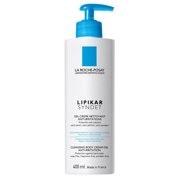 La Roche-Posay Lipikar Syndet AP+ - veido ir kūno prausiklis, 400 ml