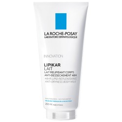 La Roche-Posay 48H Lipikar Lait Anti Dryness Body Milk - drėkinamasis losjonas, 200 ml