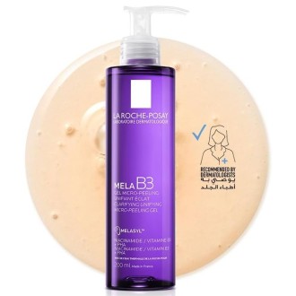 La Roche-Posay Mela B3 Clarifying Micro-Peeling Gel - prausiklis nuo pigmentinių dėmių, 200 ml