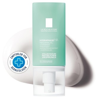 La Roche-Posay Hydraphase HA Rich Cream - dieninis veido kremas, 50 ml