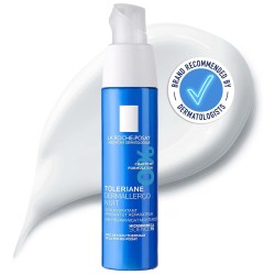 La Roche-Posay Toleriane Dermallergo Night Cream - raminamasis naktinis kremas jautriai odai, 40 ml