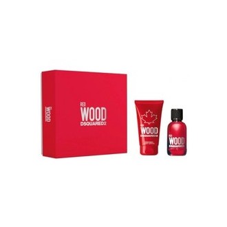 Dsquared2 Red Wood Gift Set EDT 100 ml and body lotion 150 ml