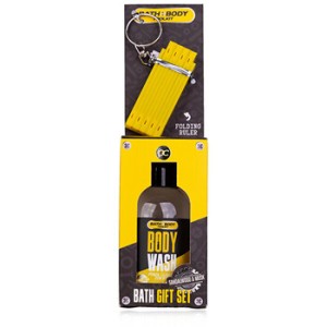 Accentra Men Bath and Body Toolkit Gift Set - Gift set with folding tape measure