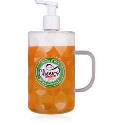 Accentra Men Cheers 2 in 1 Body & Hand Wash - skystas muilas kūnui ir rankoms, 720 ml