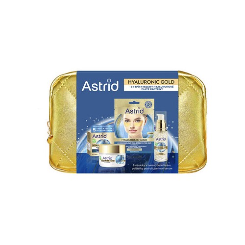 Astrid Hyaluronic Gold Set - Dárková sada