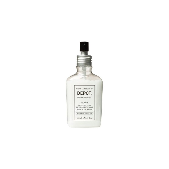 Depot No. 408 Moisturizing After Shave Balm Fresh Black Pepper - Zklidňující balzám po holení s hydratačním účinkem 100ml