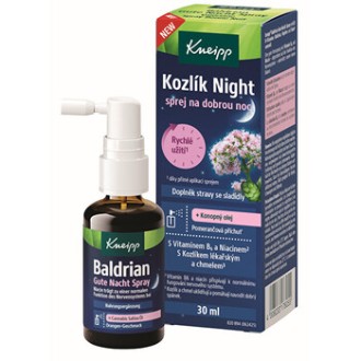 Kneipp Kozlík Night Spray - saldaus miego purškiklis, 30 ml