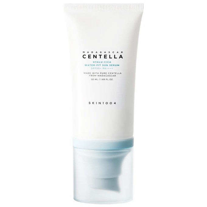 SKIN1004 Madagascar Centella Hyalu-Cica Water-Fit Sun Serum SPF 50+ PA++++ - serumas nuo saulės, 50