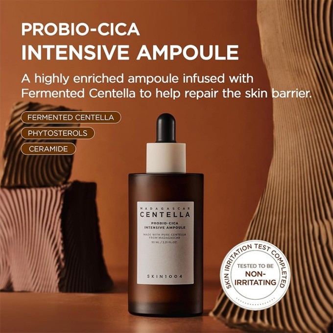 SKIN1004 Madagascar Centella Probio-Cica Intensive Ampule - raminamasis serumas​, 95 ml