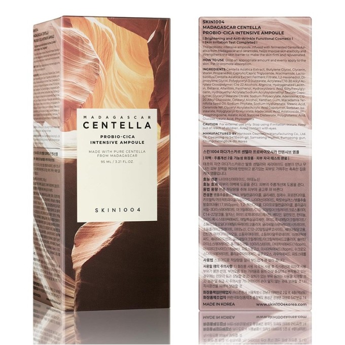SKIN1004 Madagascar Centella Probio-Cica Intensive Ampule - raminamasis serumas​, 95 ml