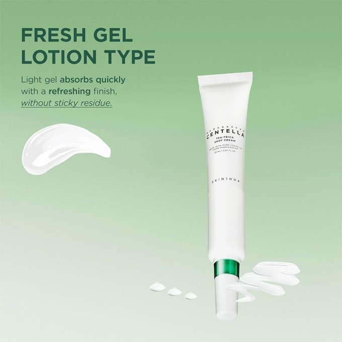 SKIN1004 Madagascar Centella Tea-Trica Spot Cream - gydomasis kremas nuo spuogų, 20 ml