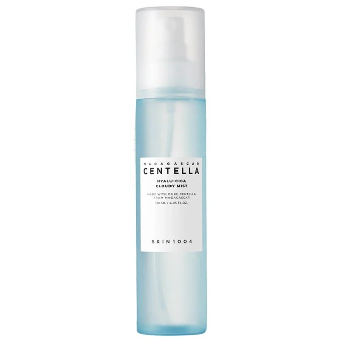 SKIN1004 Madagascar Centella Hyalu-Cica Cloudy Mist - drėkinamoji veido dulksna, 120 ml