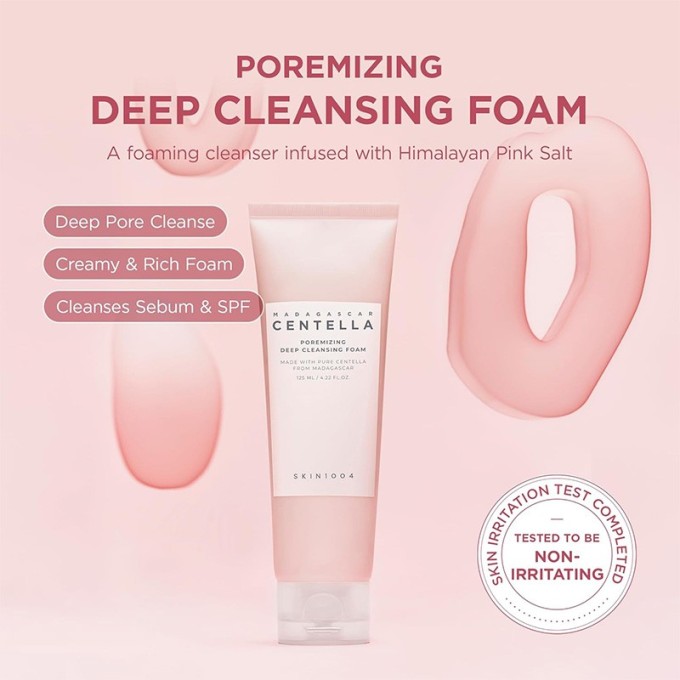 SKIN1004 Poremizing Deep Cleansing Foam - giliai valančios putos, 125 ml