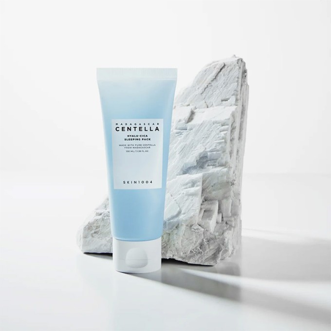 SKIN1004 Hyalu-Cica Sleeping Pack - naktinė gelinė kaukė, 100 ml