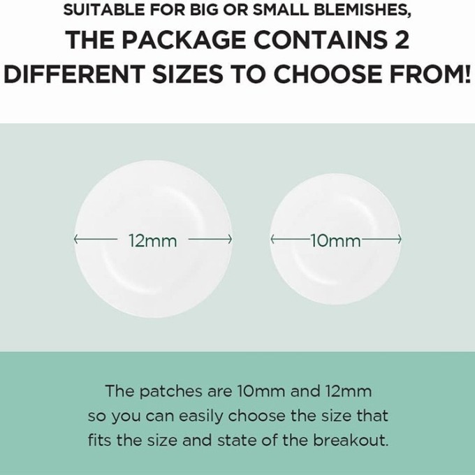 SKIN1004 Tea-Trica Spot Cover Patch - spuogų maskavimo pleistriukai, 22 vnt.