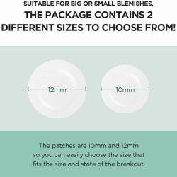 SKIN1004 Tea-Trica Spot Cover Patch - spuogų maskavimo pleistriukai, 22 vnt.