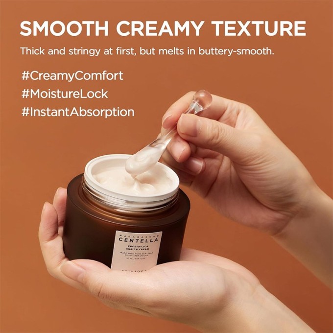 SKIN1004 Probio-Cica Enrich Cream - atkuriamasis veido kremas, 50 ml