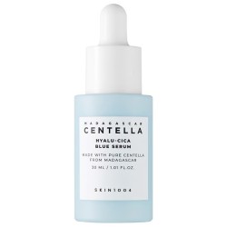 SKIN1004 Hyalu-Cica Blue Serum - itin drėkinantis odos serumas, 30 ml