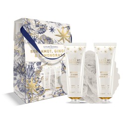 The Luxury Bathing Company Gif Set ( Bergamot, Ginger & Lemongrass ) - kūno priežiūros dovanų