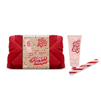 The Luxury Bathing Company Mini Gift Set ( Christmas sweets, Cocoa & Vanilla) - mini rankų