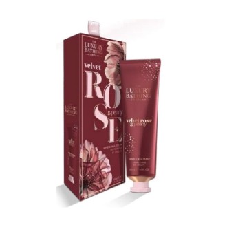 The Luxury Bathing Company Hand and Nail Cream ( Rose and Peony ) - rankų ir nagų kremas,100 ml