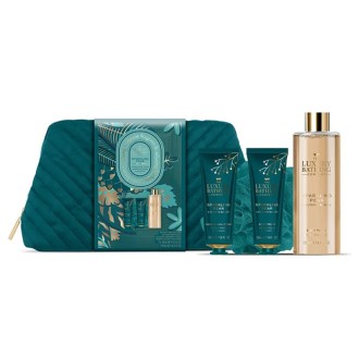 The Luxury Bathing Company Body Care Gift Set in a Bag ( Pear & Nectarine Flower ) - kūno