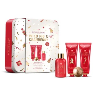 The Luxury Bathing Company Bath Care Gift Set ( Fig & Cranberry ) - vonios dovanų rinkinys