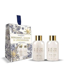 The Luxury Bathing Company Mini Body Care Gift Set ( Bergamot, Ginger & Lemongrass ) - mini kūno