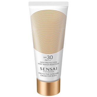 Sensai Silky Bronze Protective Suncare Cream For Body SPF 30 - apsauginis kūno kremas, 150 ml