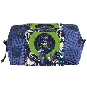 Nivea Men Bag Deep Sport Set - dovanų rinkinys vyrams