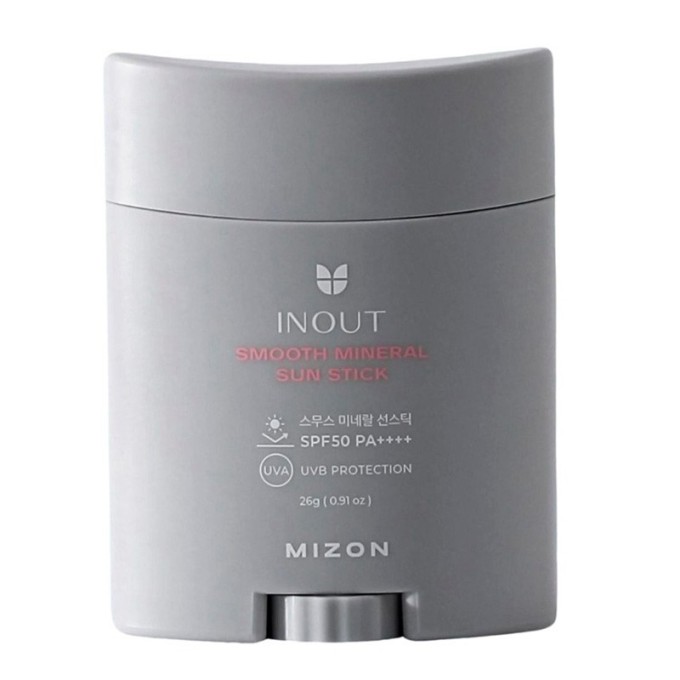 Mizon Inout Smooth Mineral Sun Stick SPF 50 PA++++ - pieštukinis kremas nuo saulės, 26 g