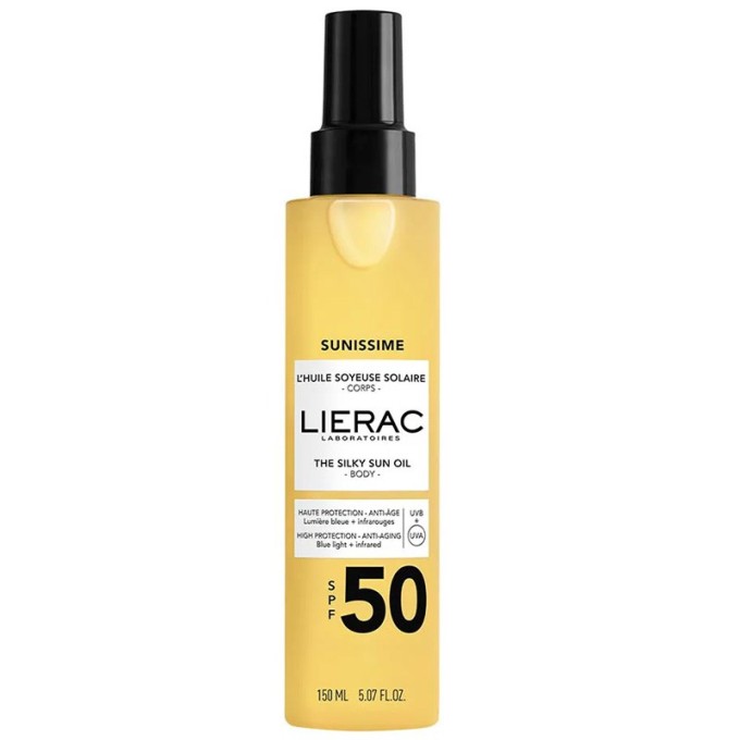 Lierac Sunissime The Silky Sun Oil SPF 50 - Opalovací olej 150ml