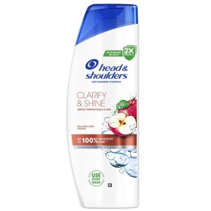 Head & Shoulders Clarify & Shine Anti-Dandruff Shampoo - šampūnas nuo pleiskanų, 400 ml