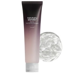 Haruharu Wonder Black Rice Triple AHA Gentle Cleansing Gel - Jemný exf