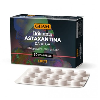 GUAM Astaxanthin for protection against oxidative stress - maisto papildas su antioksidaciniu