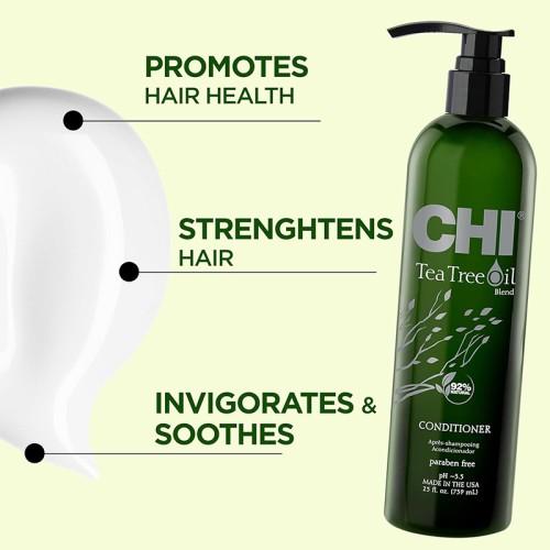 Farouk Systems CHI Tea Tree Oil Conditioner - plaukų kondicionierius, 739 ml