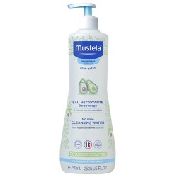 Mustela Bébé Cleansing Water No-Rinse - Osvěžující čisticí voda pro dě
