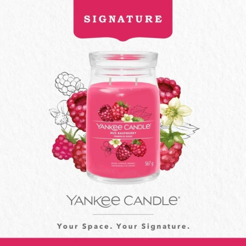 Yankee Candle Red Raspberry Signature Candle 567 g
