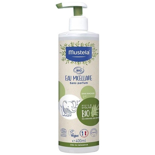 Mustela Bio Micellar Water - valomasis micelinis vanduo kūdikiams, 400 ml