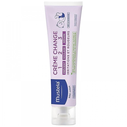 Mustela Bébé Vitamin Barrier Cream - kūdikių kremas, 50 ml