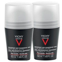 Vichy Men Homme 48H Deo roll-on Anti-Transpirant Extra Sensitive - dezodorantas/antiperspirantas
