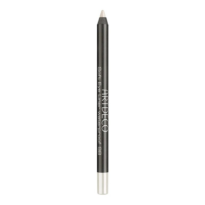 Artdeco Soft Eye Liner Waterproof - akių pieštukas, 1,2 g - 98 Vanilla White