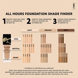 Yves Saint Laurent All Hours Foundation - makiažo pagrindas, 25 ml - LC5