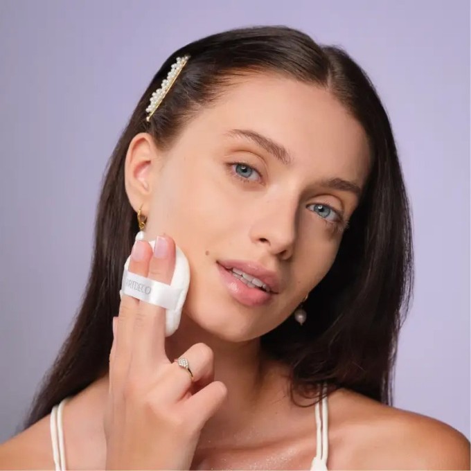 Artdeco Powder Puff For Loose Powder - kempinėlė biriai pudrai