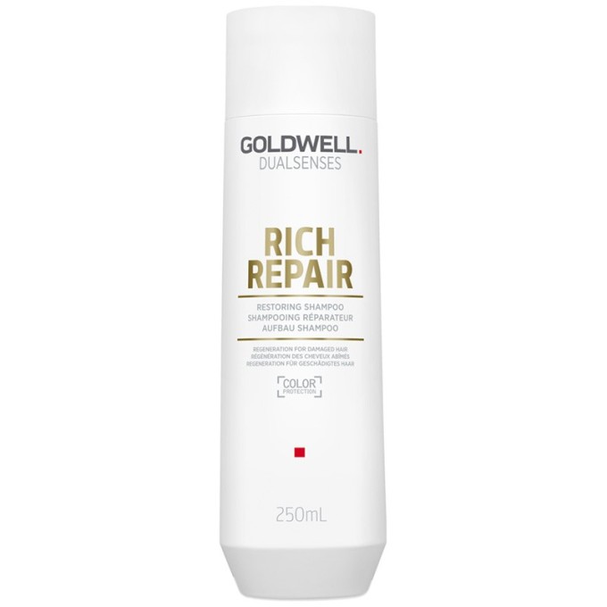 Goldwell Dualsenses Rich Repair Cream Shampoo For Dry And Stressed Hair - šampūnas sausiems
