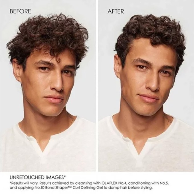 Olaplex No. 10 Bond Shaper Curl Defining Gel - gelis banguotiems ir garbanotiems plaukams, 200 ml