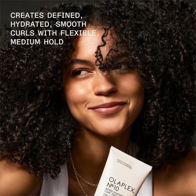 Olaplex No. 10 Bond Shaper Curl Defining Gel - gelis banguotiems ir garbanotiems plaukams, 200 ml