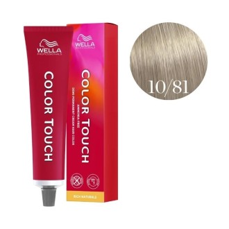Wella Professional Color Touch Rich Naturals - plaukų dažai, 60 ml -10/81