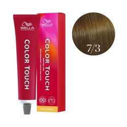 Wella Professional Color Touch Rich Naturals - plaukų dažai, 60 ml - 7/3