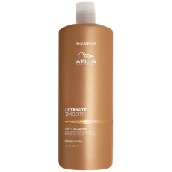 Wella Professional Ultimate Smooth Shampoo - maitinamasis šampūnas, 1000 ml